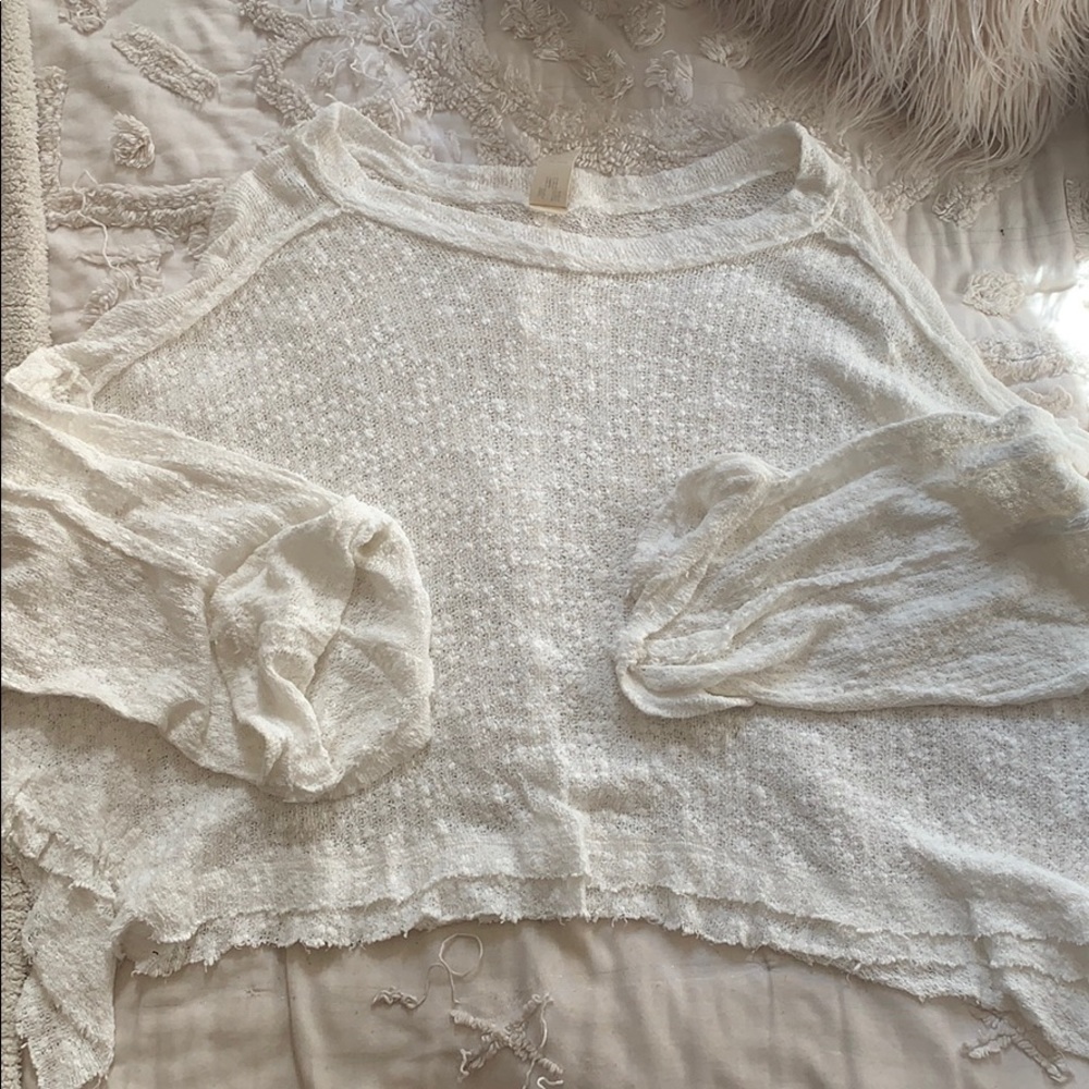 Free People White Tunic - XS